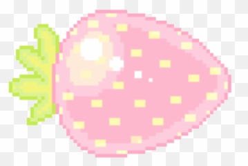 Photos App Icon Aesthetic Anime - Novocomtop Pink Strawberry Pixel png