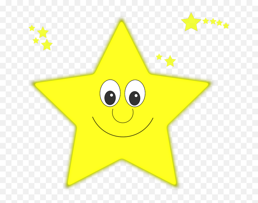 Free Photo Yellow Face Happy Star Smile - Little Star Png,Pixel Star Icon