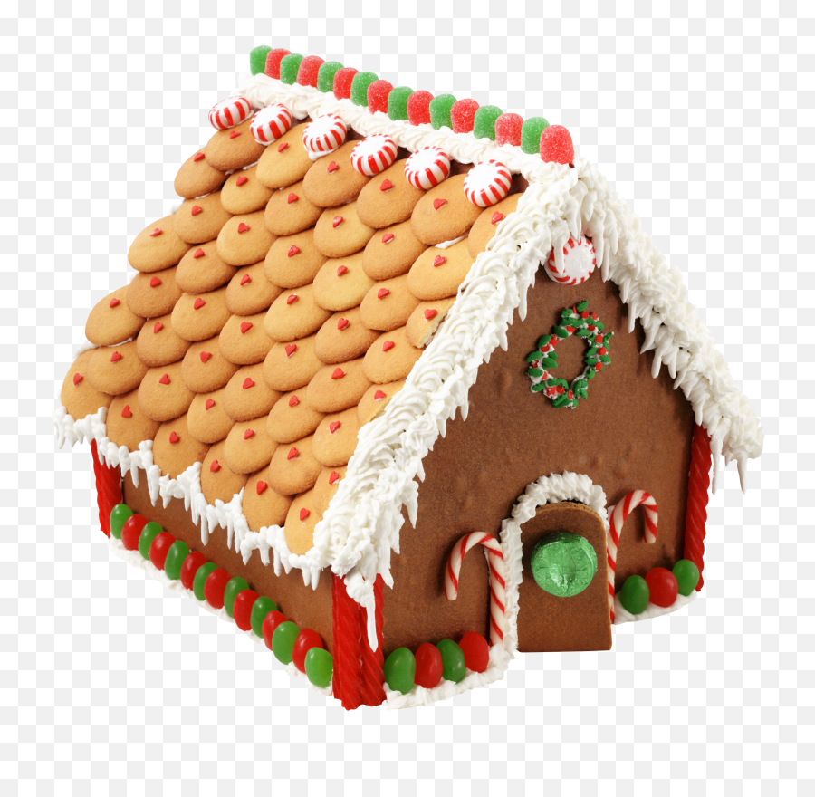 Large Transparent Gingerbread House Png - Gingerbread House Png,Gingerbread House Png