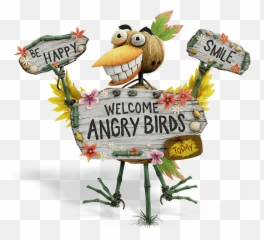 Movie Angry Birds - Sign png