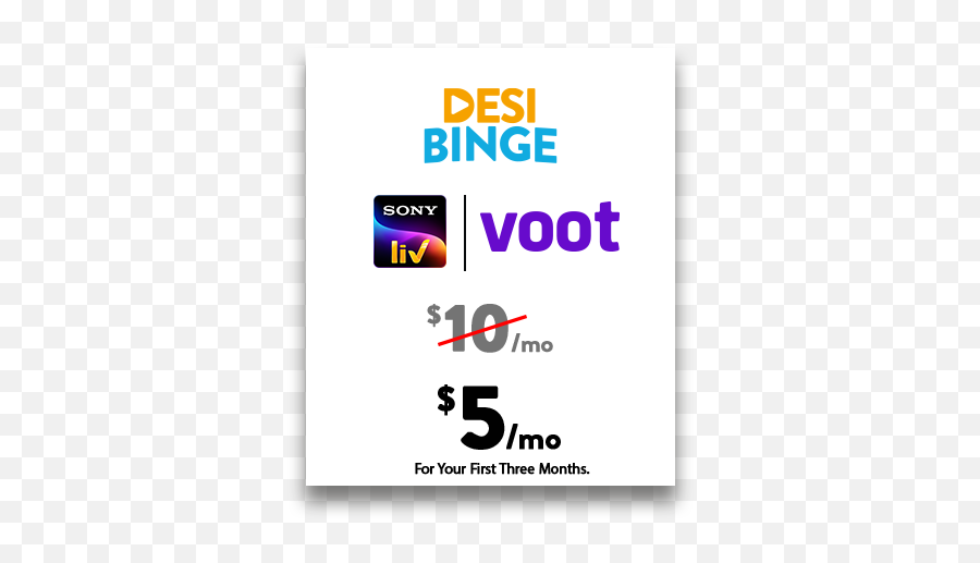 Desi Binge - Voot U0026 Sonyliv App Bundle Vertical Png,Channel Icon Not Changing