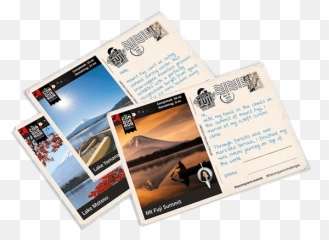 Mount Fuji Virtual Challenge - Conqueror Postcards png