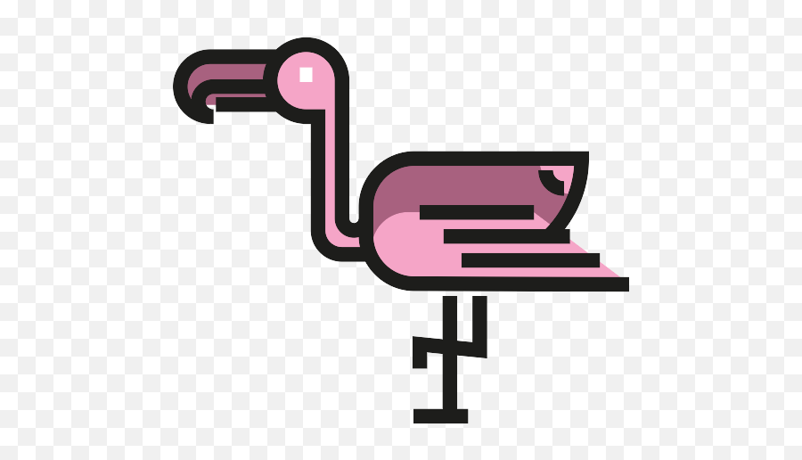 Flamingo Vector Svg Icon - Png Repo Free Png Icons Icon,Flamingo Icon