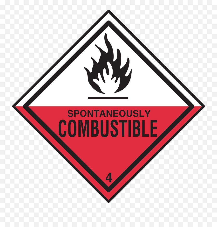 Download Free Photo Of Safetywarninghazarddangerous - Spontaneously Combustible Label Png,Warning Message Icon