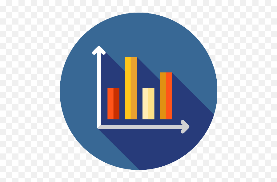 Bar Chart Vector Svg Icon - Bar Chart Png,Flat Graph Icon