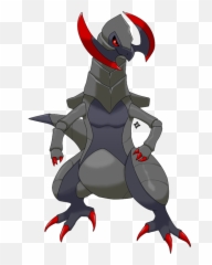 11 Fever Ideas Shiny Pokemon Snapping Turtle - Haxorus Black png