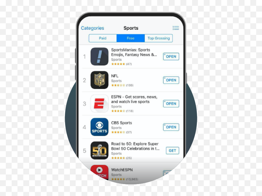 Sportsmanias App U2013 - Smart Device Png,Espn App Icon