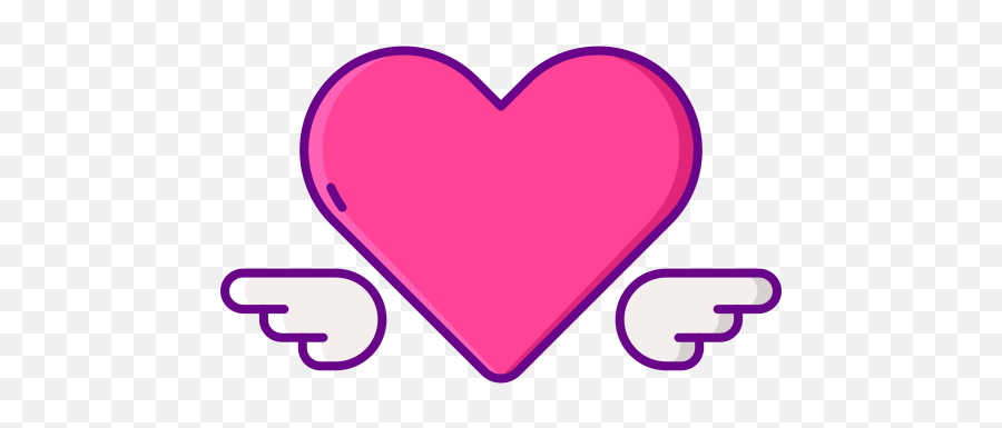 Pin - Girly Png,Heart Flat Icon