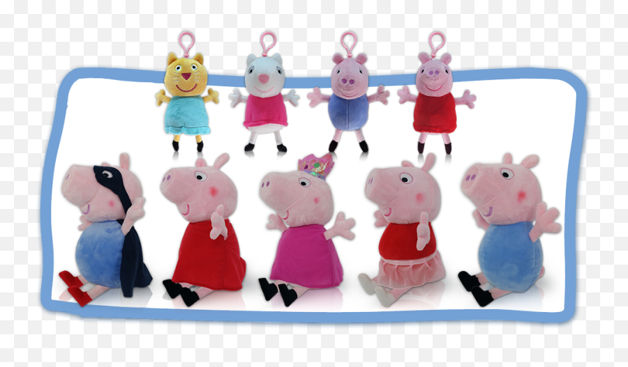 Peppa Pig - Stuffed Toy Png,Peppa Pig Png