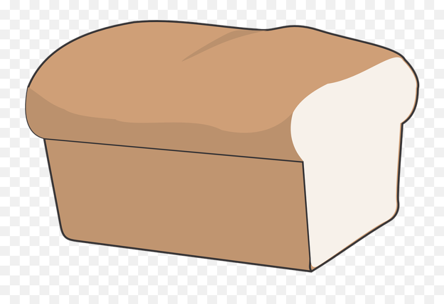 Download Bread Cartoon Png - Clip Art Full Size Png Image Cartoon A Loaf Of Bread,Bread Clipart Png