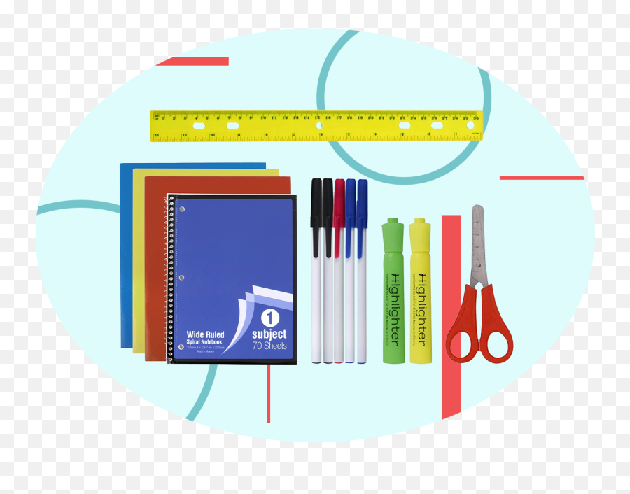 A Guide To Going Back School During Pandemic By - School Supplies Png,The Design View Icon Features A Pencil, A Ruler, And An Angle.