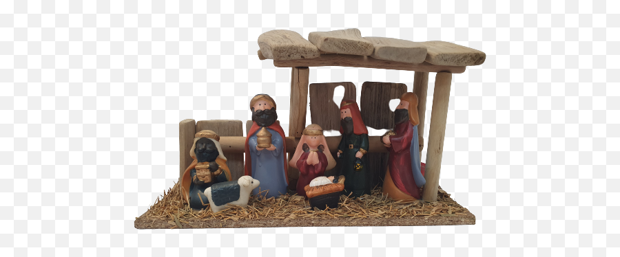 House Christmas Nativity Figures - Creative House Do It Best Nativity Scene Png,Christmas Nativity Icon