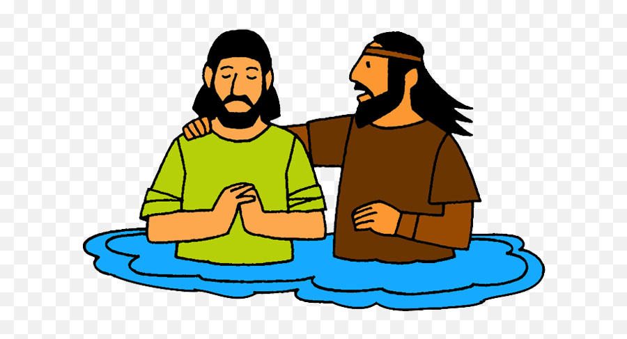 Baptism Of Jesus U2013 Mission Bible Class - Jesus Baptised Clipart Png,Greek Orthodox Last Supper Icon