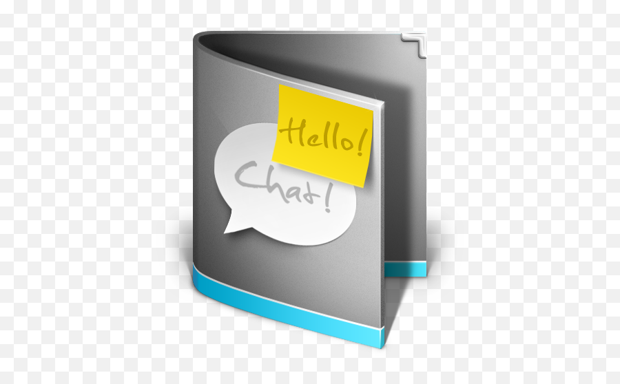 Chat Folder Icon - Antares Icons Softiconscom Png,Simple Folder Icon