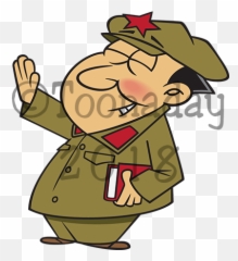Mao - Cartoon Png,Communist Hat Png