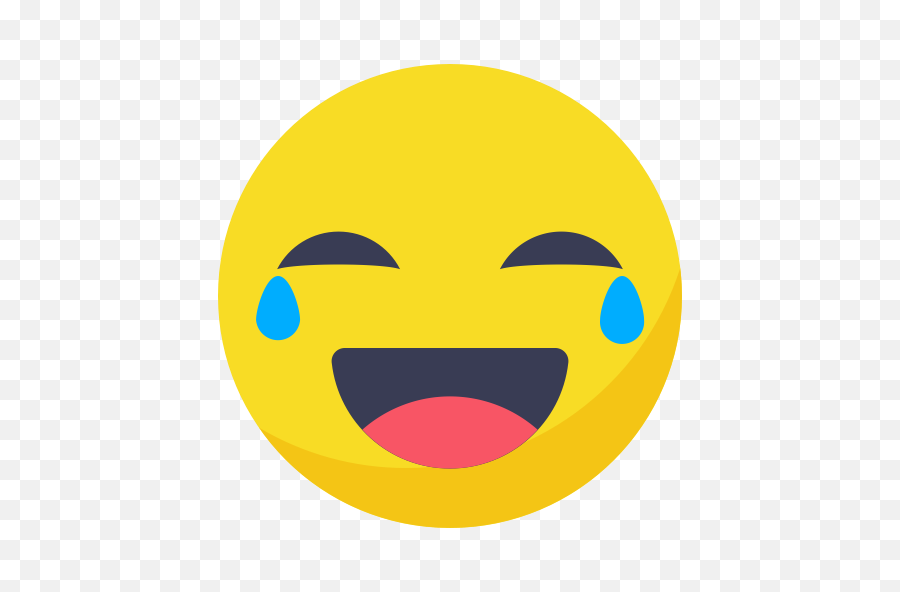 Laugh And Cry Png Transparent Crypng Images - Lol Smiley Face Png,Tear Emoji Png