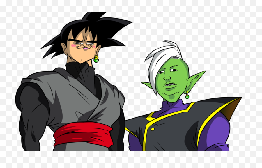 Goku Black And Zamasu - Trunks With Black Hair Png,Zamasu Png