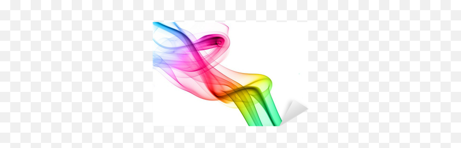 Colorful Rainbow Smoke Sticker U2022 Pixers We Live To Change - Rainbow Smoke Png,Rainbow Smoke Png