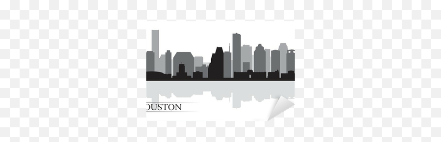 Houston City Skyline Silhouette - July 4th 2020 Real Estate Png,Houston Skyline Png