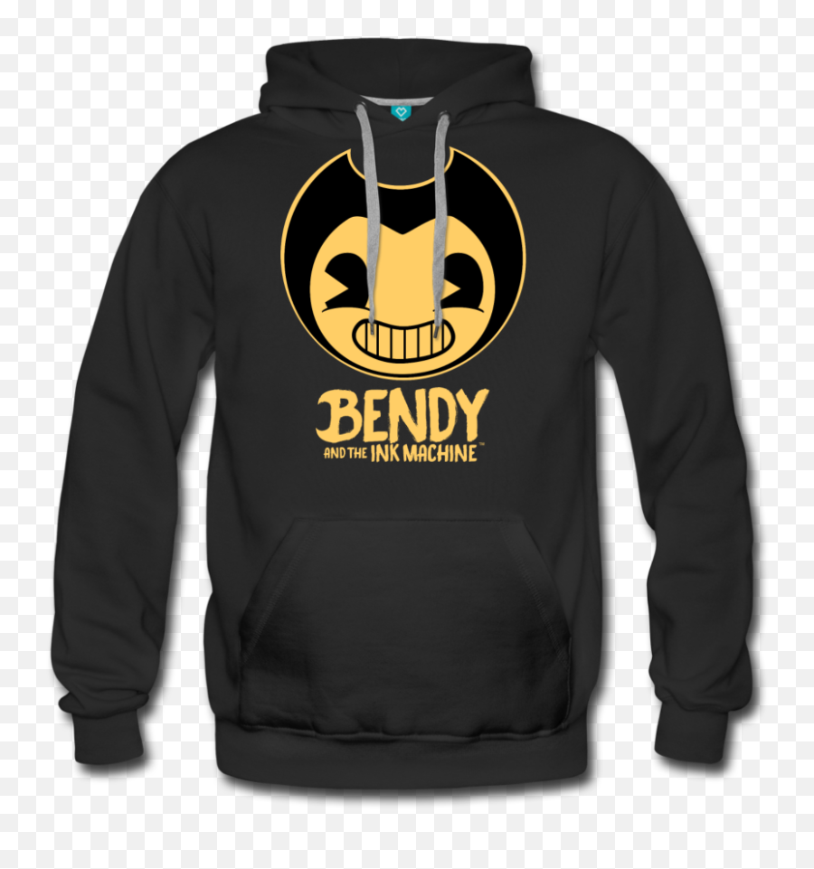 Bendy And The Ink Machine Logo Hoodie Mens - Fgteev Shop Png,Bendy And The Ink Machine Png