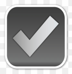 Ballot Box With Check Emojisymbolstickers Emoji - Emoji Check Box Png,Ballot Box Png