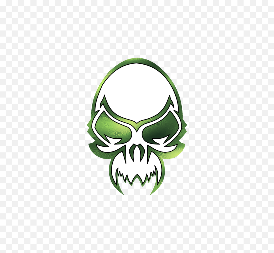 Alien Skull Head - Skull Logo Png Transparent,Skull Head Png