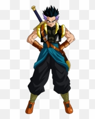 Download Hd Gotenks Xeno Anime Anything Pinterest Dragon - Xeno Gotenks Png,Gotenks Png