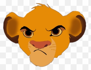 Download Image Unamused Simba Png The King Wiki - Simba Head Lion King Simbas Head,Simba Png