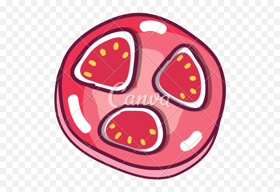 Tomato Slice Icon - Icons By Canva Clip Art Png,Tomato Slice Png