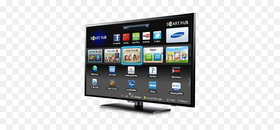 Samsung Smart Tv Png 1 Image - Smart Tv Samsung 2012,Smart Tv Png