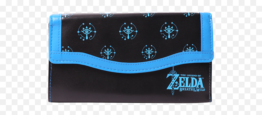The Legend Of Zelda - Shiekah Symbol Clutch Wallet Png,Legend Of Zelda Logo Png