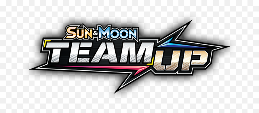 Pokemon Sun And Moon Team Up Booster Box - Graphic Design Png,Pokemon Ultra Moon Logo