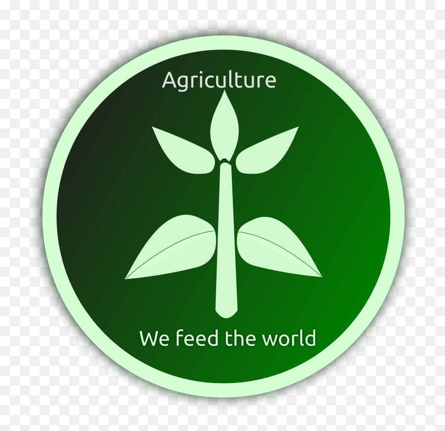 Agriculture Farm Logo Badge - Agriculture We Feed The World Png,Farm Logos