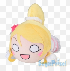 Jumbo Nesoberi Plush Ayase Eli - Snow Halation Stuffed Toy Png,Eli Ayase Transparent