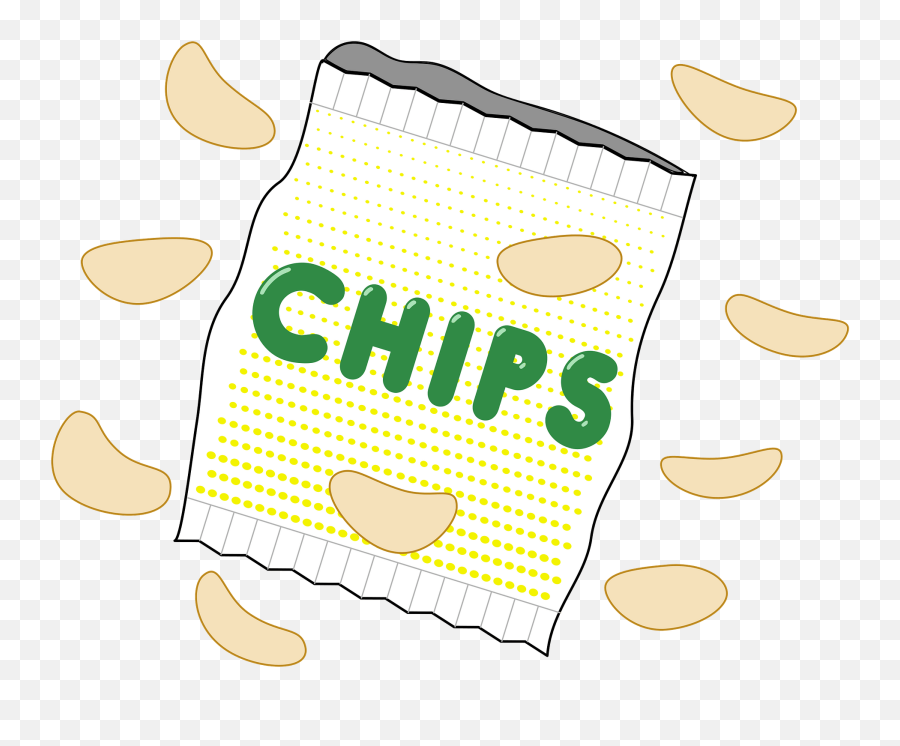 Bag Of Chips Clipart - Bag Of Chips Clip Art Png,Bag Of Chips Png