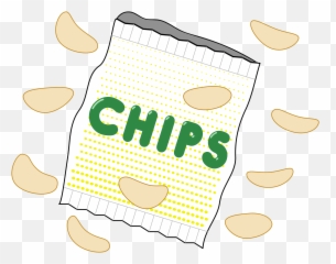 Bag Of Chips Clipart - Bag Of Chips Clip Art Png,Bag Of Chips Png