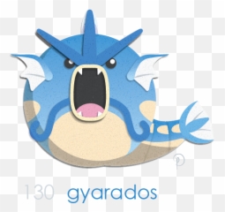 The Water Flying Type - Cartoon Png,Gyarados Png