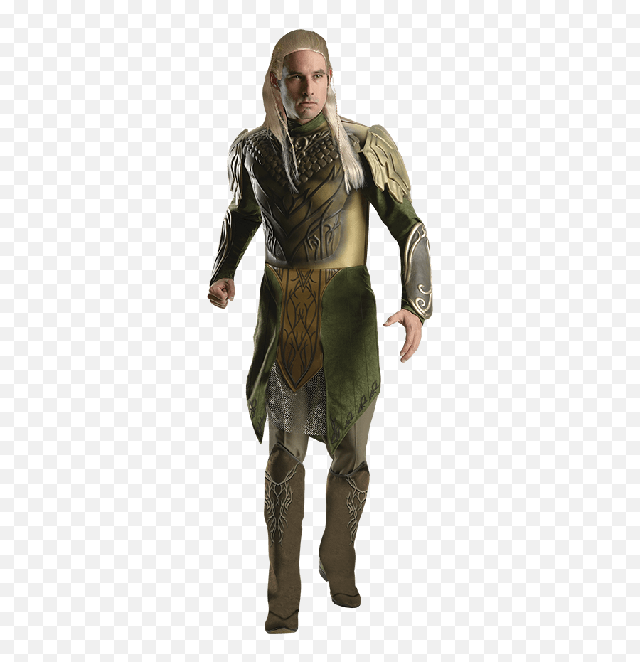Hobbit Deluxe Legolas Greenleaf Costume - Lord Of The Rings Elf Costume Png,Legolas Png