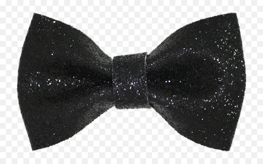Black 2 - Glitter Black Bow Tie Png,Black Bow Png
