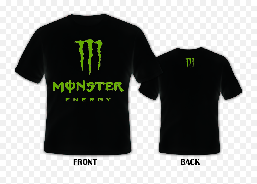 Hikaru Art And Design Monster Energy L001 U0026 - B Monster T Shirt Energy Drink Png,Monster Energy Logo Png