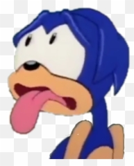 Sanic Sticker - Fictional Character Png,Sanic Transparent