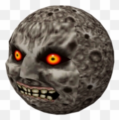 Majoras Mask - Zelda Mask Moon Png,Majora's Mask Png