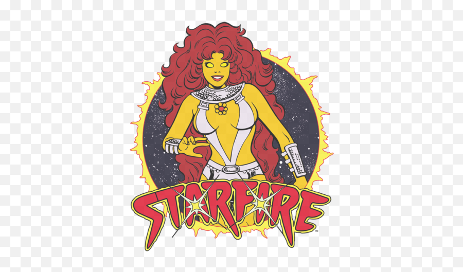 Dc Comics Starfire Womens T - Starfire Png,Starfire Png