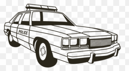 Transparent Png Svg Vector File - Police Car