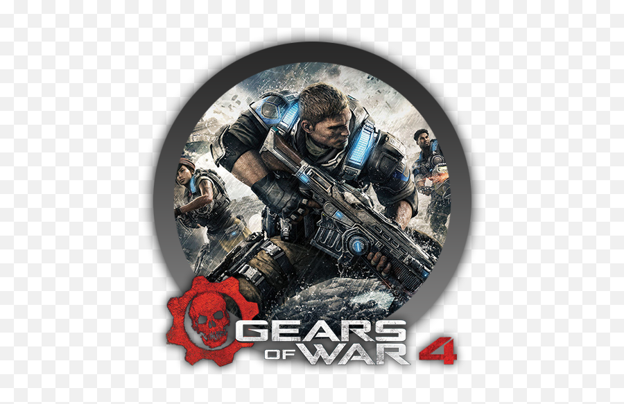 Gears 4 Transparent Png Clipart Free - Gears Of War 4 Ico,Gears Of War 4 Png