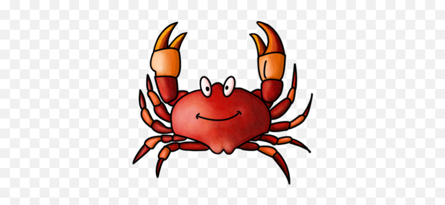 Download Cartoon Animals - Crab With 10 Legs Png,Cartoon Legs Png