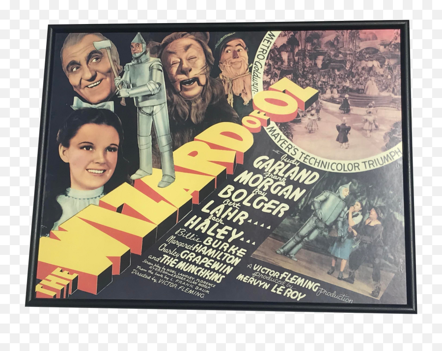 Wizard Of Oz Original Movie Poster Png