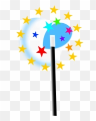 Download Small Magic Wand Clip Art - Stick png