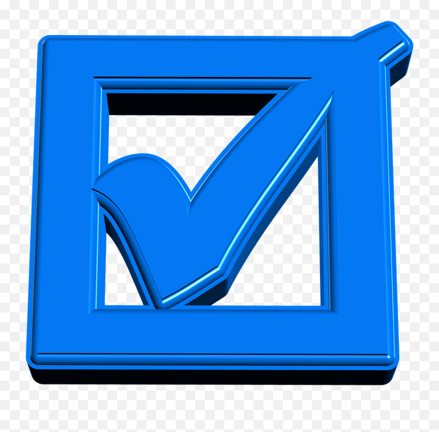 Check Mark Yes Consent Png Image - Blue Check Mark Transparent Background,Bite Mark Png