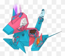 Porygon Hd Wallpapers 2020 - Broken Panda Realistic png